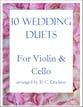 10 Wedding Duets for Violin and Cello P.O.D. cover